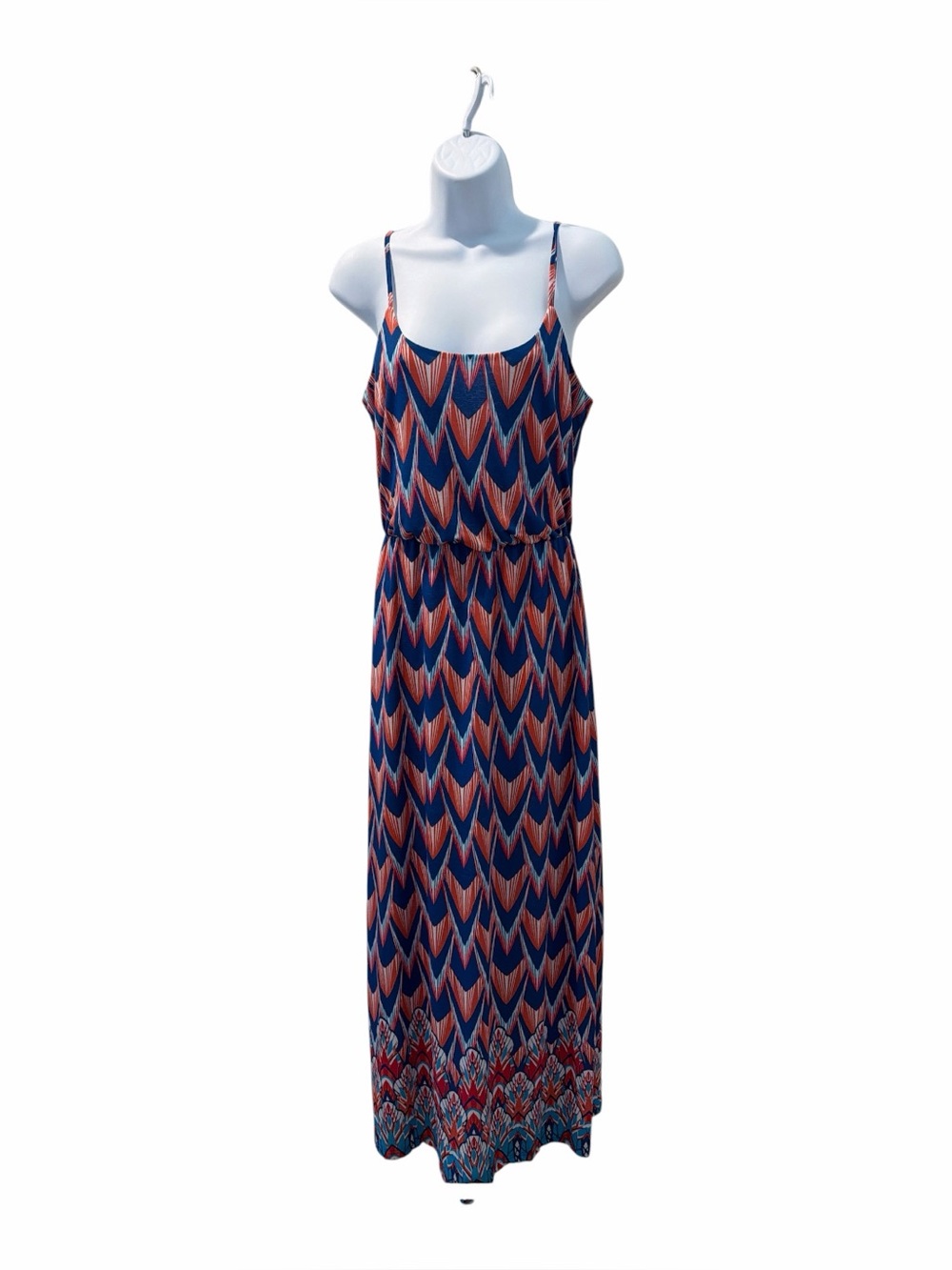 JUSTIFY Geometric Print Maxi Dress size medium